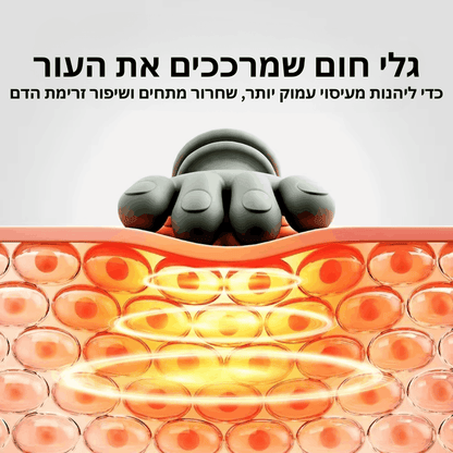 ™PalmRelief - מסאז'ר בצורת ידיים אמיתיות
